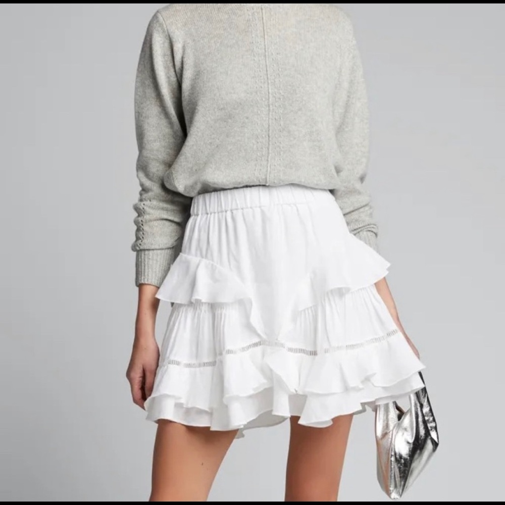 Isabel marant etoile 2 varese skirts black and white